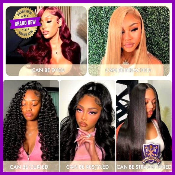 16A Brazilian Straight Human Hair Bundles with 4x4 HD Lace Closure main image 5